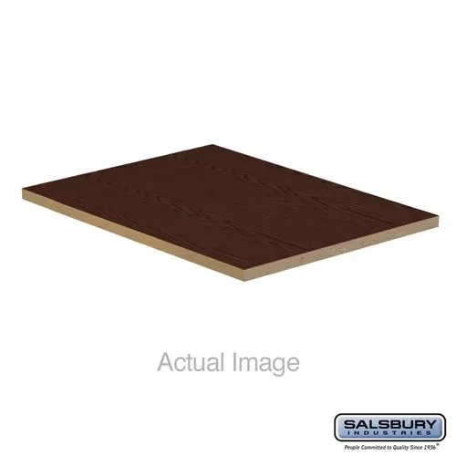 Flat Top Filler - In-Line - 15 Inches Wide - 21 Inch Deep Solid Oak Executive Wood Locker