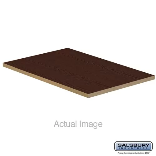 Flat Top Filler - In-Line - 15 Inches Wide - for 24 Inch Deep Solid Oak Executive Wood Locker