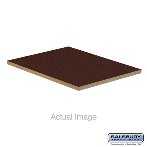 Flat Top Filler - In-Line - 15 Inches Wide - 21 Inch Deep Solid Oak Executive Wood Locker