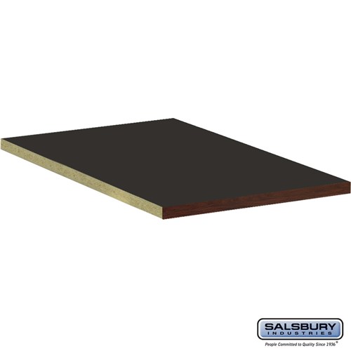 Compartment Shelf - for 16 Inches Wide - 24 Inch Deep Solid Oak Executive Wood Locker - Full Depth