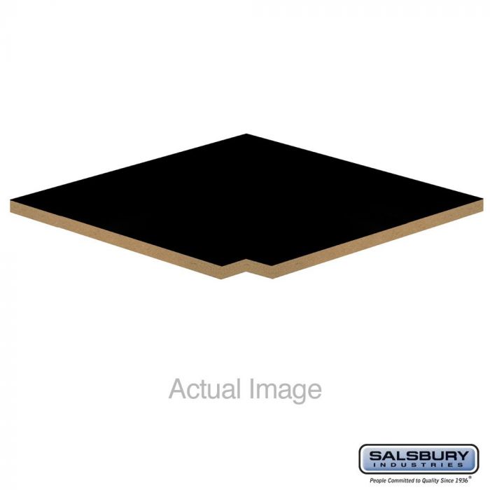 Flat Top Filler - Corner - for 21 Inch Deep Extra Wide Designer Wood Locker