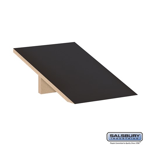 Sloping Hood - for 18 Inch Deep Extra Wide Designer Wood Locker - 1 Wide