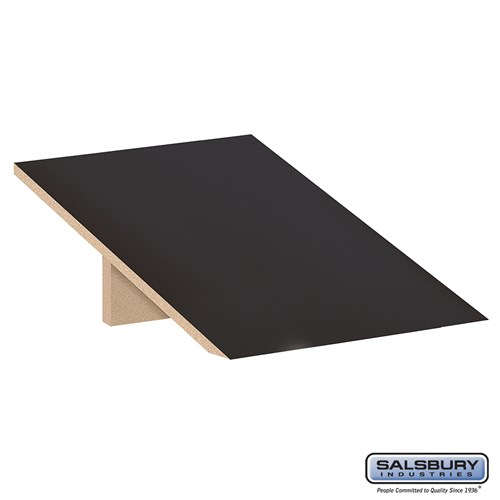 Sloping Hood - for 18 Inches Wide - 21 Inch Deep Designer Wood Locker - 1 Wide