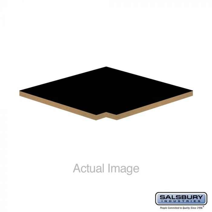 Flat Top Filler - Corner - for 18 Inch Deep Designer Wood Locker