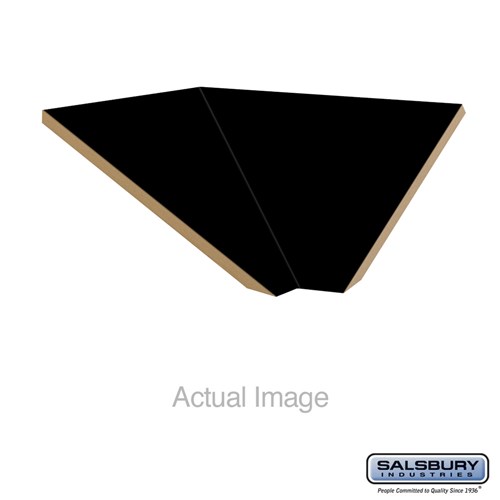 Sloping Hood Filler - Corner - for 18 Inch Deep Designer Wood Locker