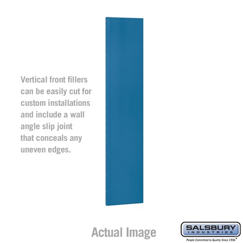 Front Filler - Vertical - 15 Inch Wide - for 5 Feet High Metal Locker